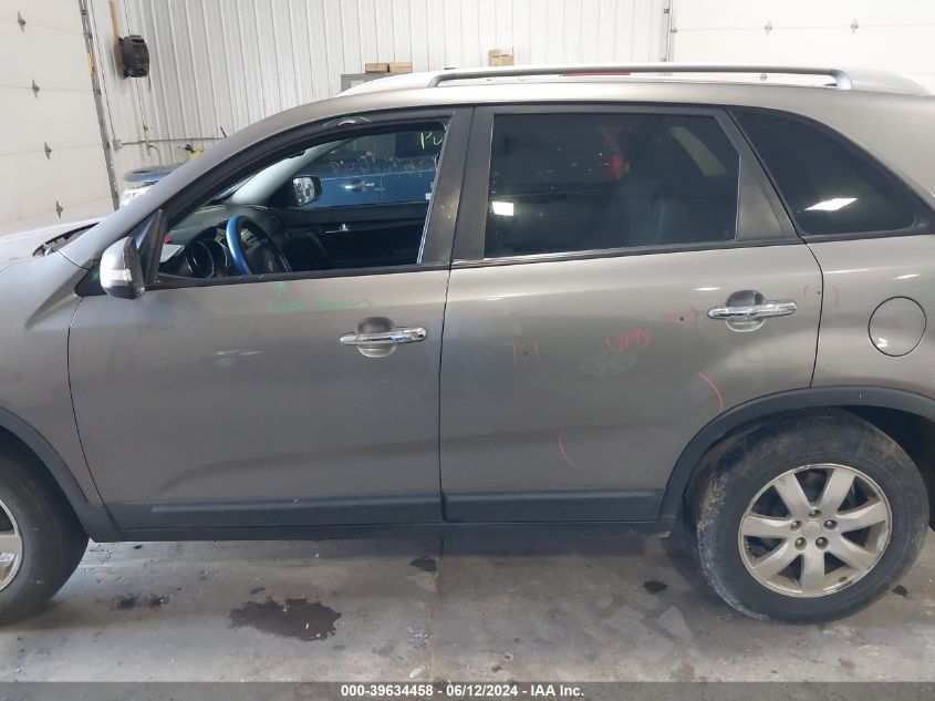 2012 Kia Sorento Lx VIN: 5XYKT4A6XCG189233 Lot: 39634458