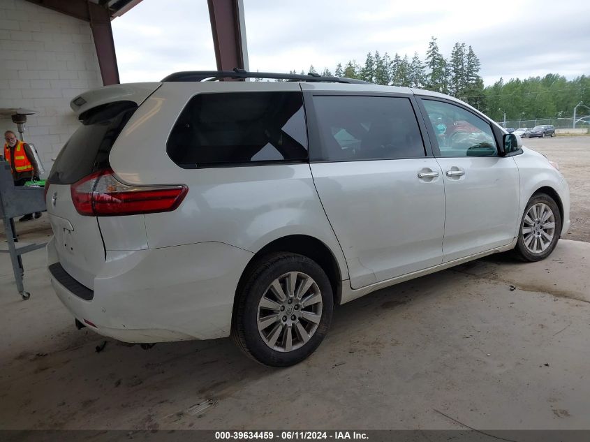 2015 Toyota Sienna Xle 7 Passenger VIN: 5TDDK3DC7FS124807 Lot: 39634459