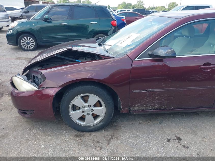2007 Chevrolet Impala Lt VIN: 2G1WT58K979175411 Lot: 39634465