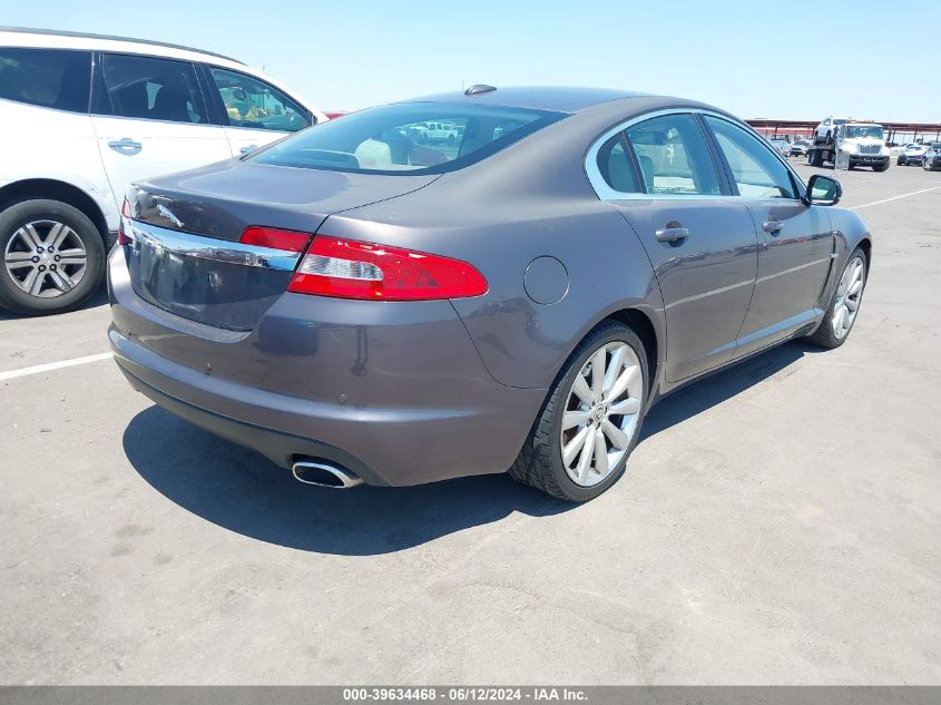 2010 Jaguar Xf Premium VIN: SAJWA0GB4ALR75858 Lot: 39634468