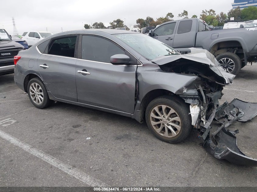 2018 Nissan Sentra Sv VIN: 3N1AB7AP9JL643909 Lot: 39634476