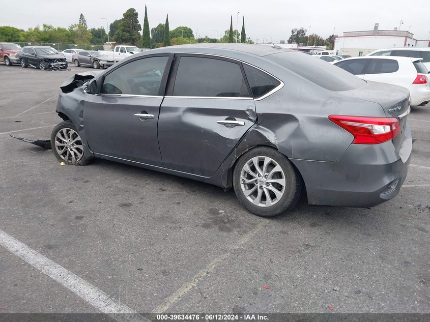 2018 Nissan Sentra Sv VIN: 3N1AB7AP9JL643909 Lot: 39634476