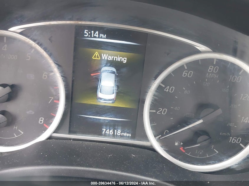 2018 Nissan Sentra Sv VIN: 3N1AB7AP9JL643909 Lot: 39634476