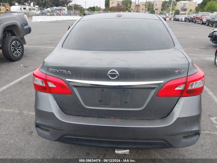 2018 Nissan Sentra Sv VIN: 3N1AB7AP9JL643909 Lot: 39634476