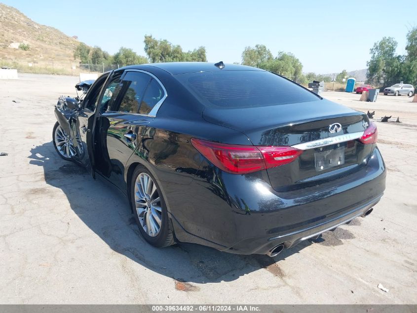 2018 Infiniti Q50 3.0T Luxe VIN: JN1EV7AP1JM359091 Lot: 39634492