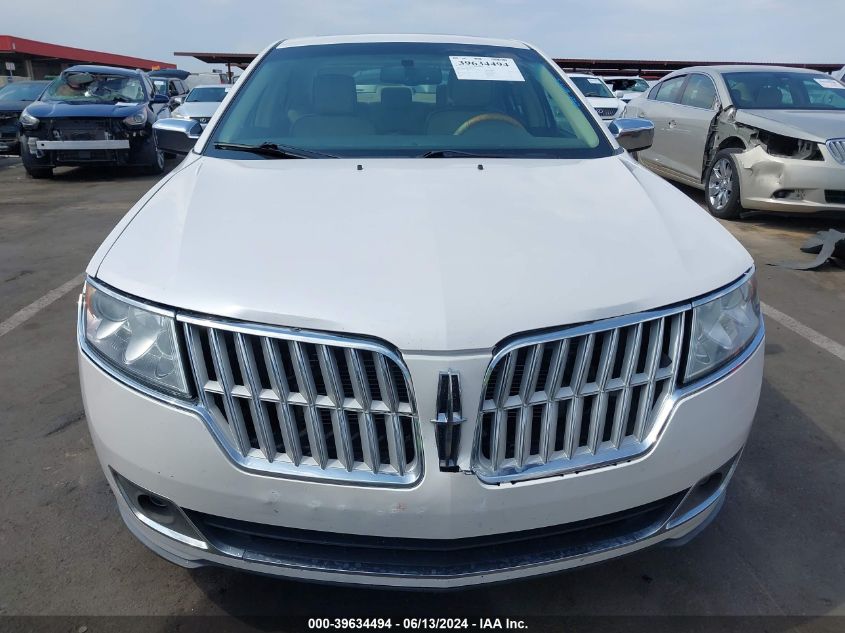 2010 Lincoln Mkz VIN: 3LNHL2GC7AR755651 Lot: 39634494