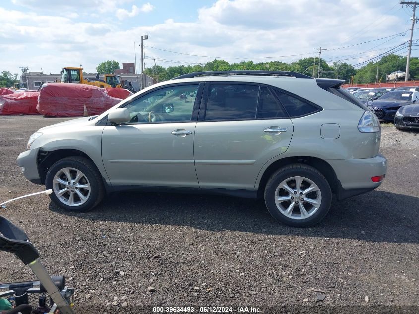 2009 Lexus Rx 350 VIN: 2T2HK31U69C134574 Lot: 39634493