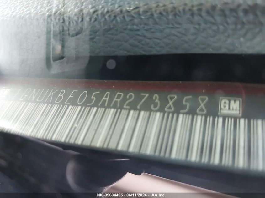 2010 Chevrolet Tahoe Lt VIN: 1GNUKBE05AR273858 Lot: 39634495