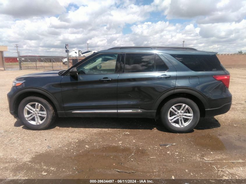 2022 Ford Explorer Xlt VIN: 1FMSK7DHXNGA35893 Lot: 39634497