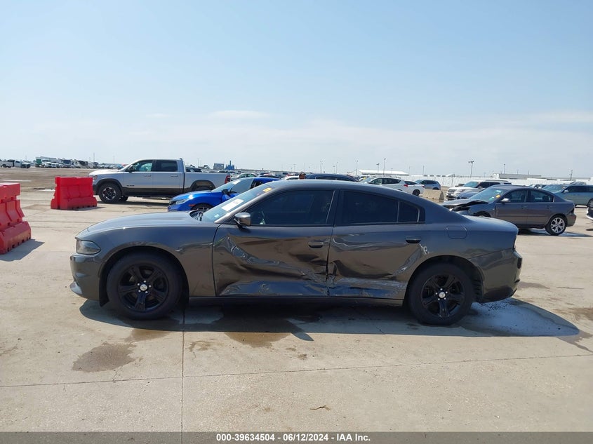 2020 Dodge Charger Sxt Rwd VIN: 2C3CDXBG2LH213315 Lot: 39634504