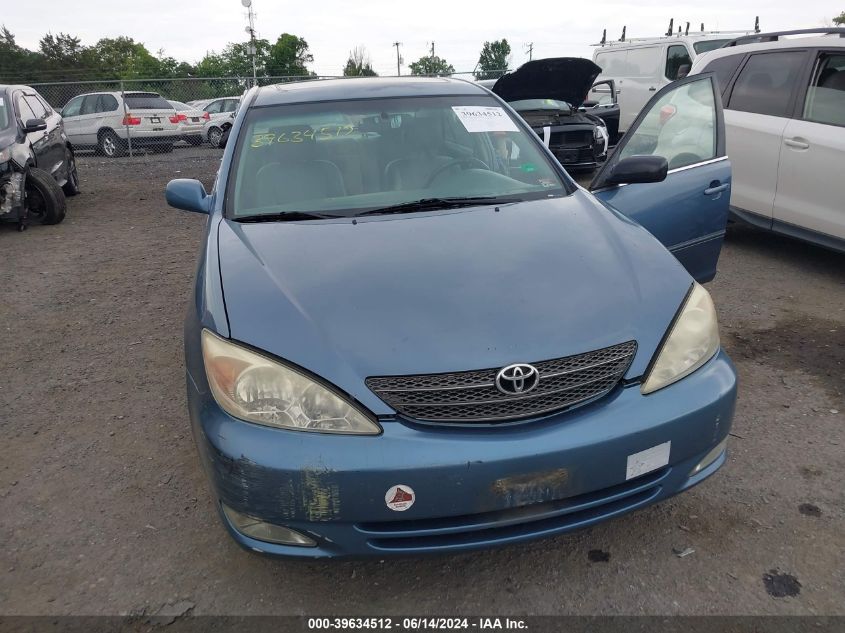 2003 Toyota Camry Xle V6 VIN: 4T1BF30K43U558615 Lot: 39634512