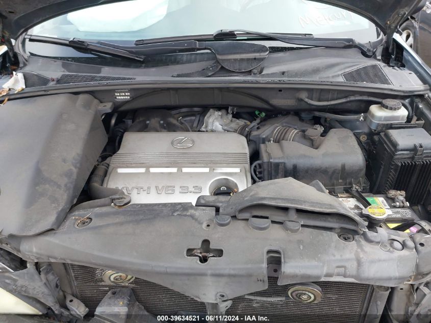 2004 Lexus Rx 330 VIN: JTJGA31U640034378 Lot: 39634521