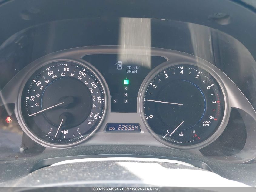 2010 Lexus Is 250 VIN: JTHBF5C21A2095397 Lot: 39634524