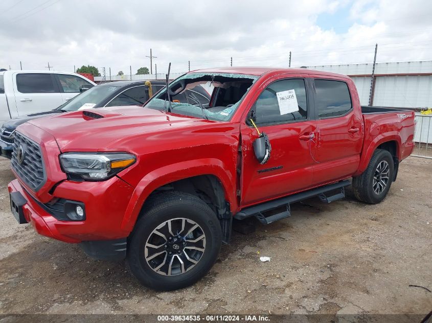 2020 Toyota Tacoma Trd Sport VIN: 3TMAZ5CN5LM118268 Lot: 39634535