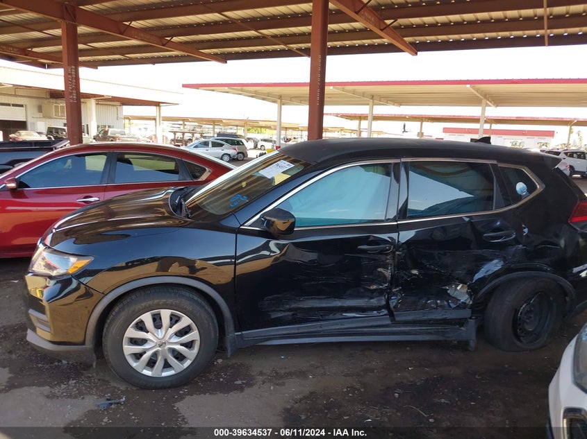 2017 Nissan Rogue S VIN: KNMAT2MT5HP523285 Lot: 39634537