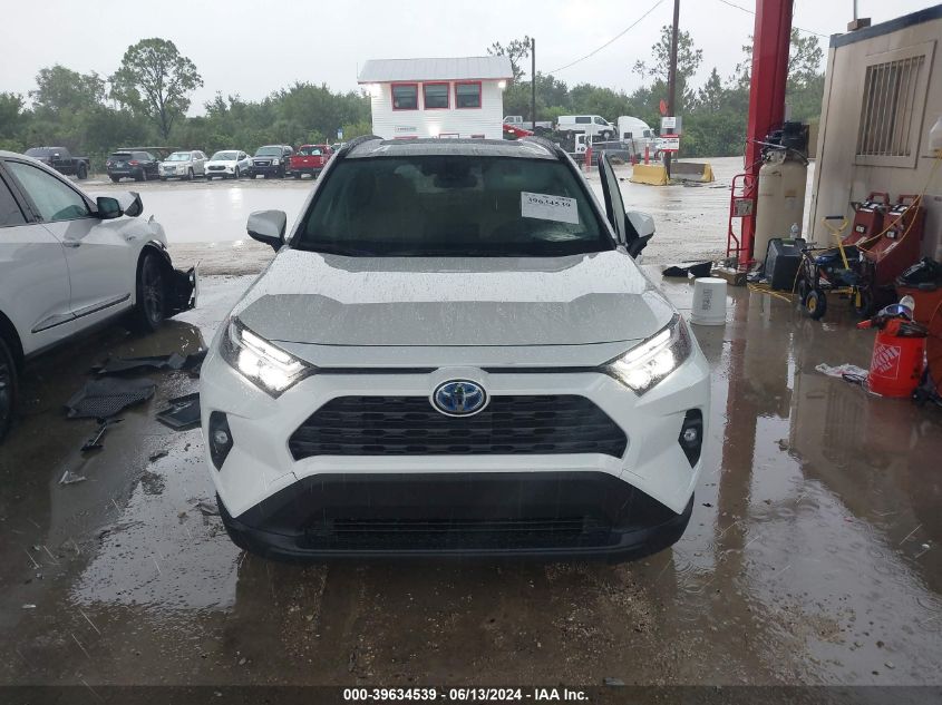 2022 Toyota Rav4 Hybrid Xle Premium VIN: JTMB6RFVXND070300 Lot: 39634539