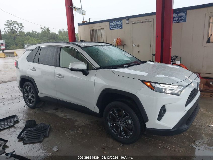 2022 Toyota Rav4 Hybrid Xle Premium VIN: JTMB6RFVXND070300 Lot: 39634539