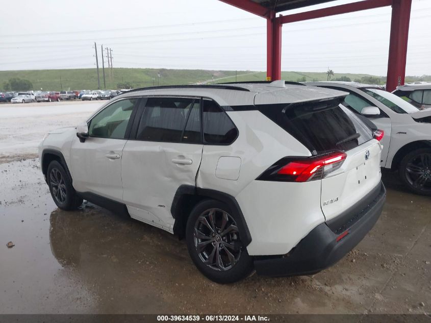 2022 Toyota Rav4 Hybrid Xle Premium VIN: JTMB6RFVXND070300 Lot: 39634539