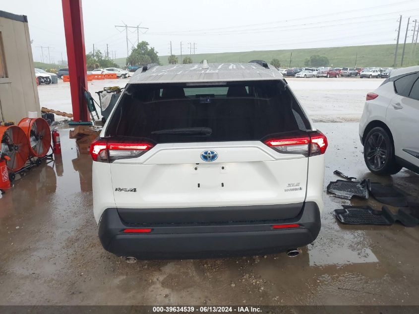 2022 Toyota Rav4 Hybrid Xle Premium VIN: JTMB6RFVXND070300 Lot: 39634539
