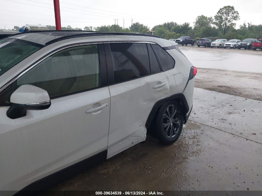 2022 Toyota Rav4 Hybrid Xle Premium VIN: JTMB6RFVXND070300 Lot: 39634539