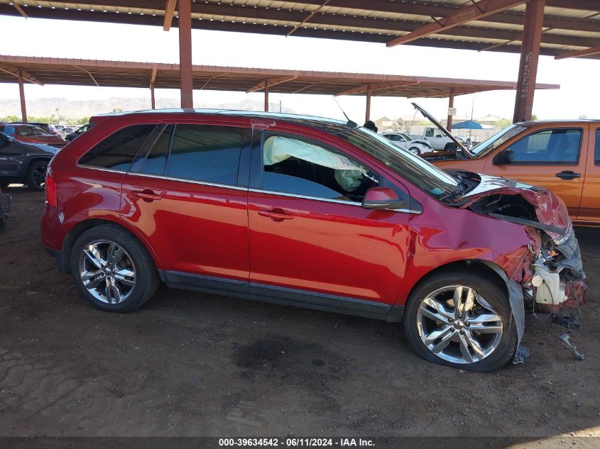 2013 Ford Edge Limited VIN: 2FMDK4KC4DBA56520 Lot: 39634542