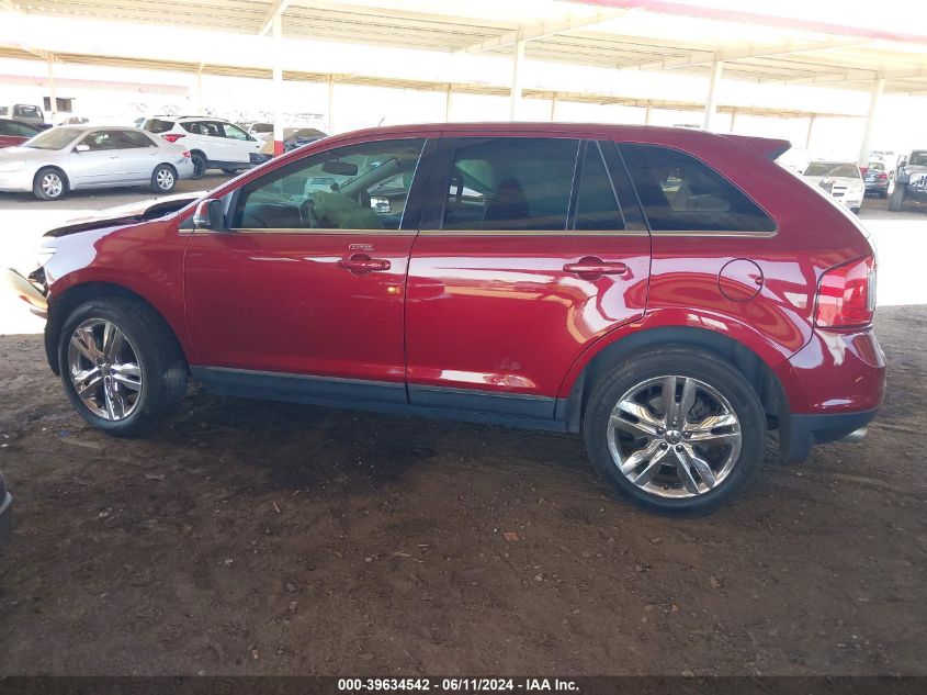 2013 Ford Edge Limited VIN: 2FMDK4KC4DBA56520 Lot: 39634542