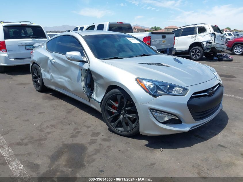 2013 Hyundai Genesis 3.8 Grand Touring VIN: KMHHU6KJ2DU104516 Lot: 39634553