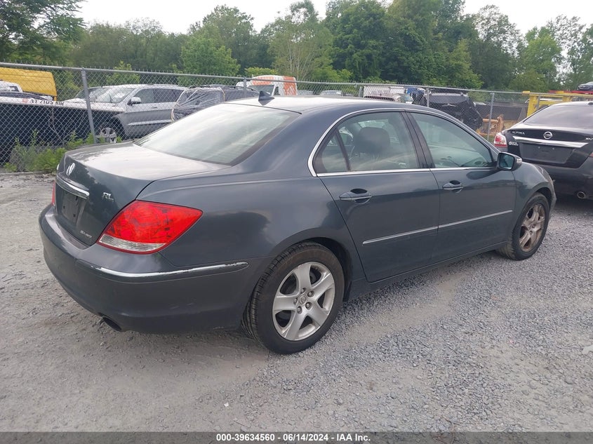 2005 Acura Rl 3.5 VIN: JH4KB16555C015898 Lot: 39634560