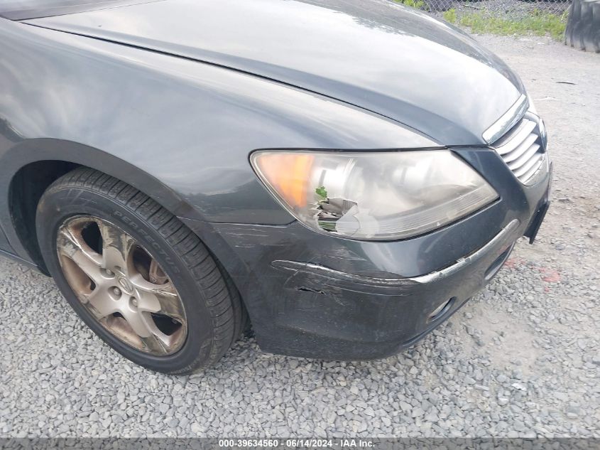 2005 Acura Rl 3.5 VIN: JH4KB16555C015898 Lot: 39634560