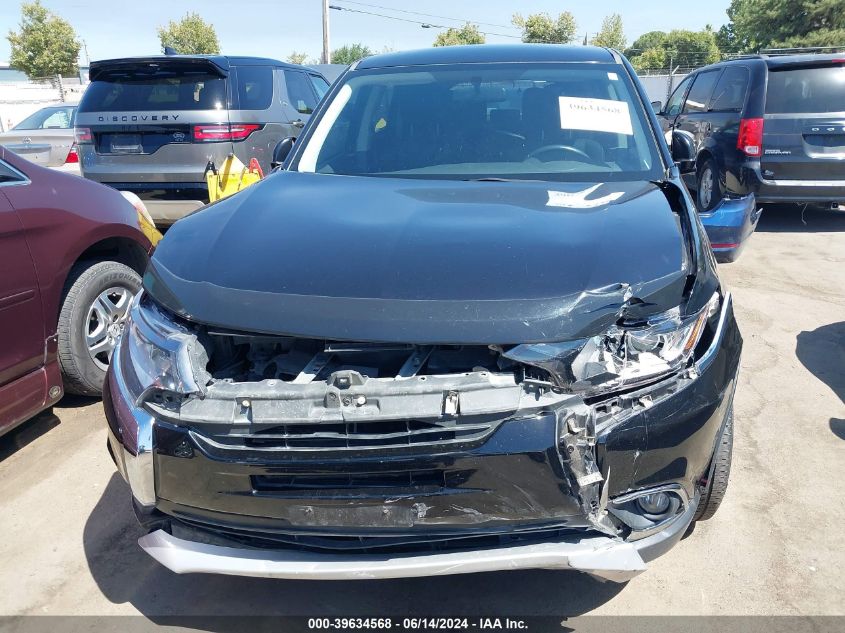 2017 Mitsubishi Outlander Se VIN: JA4AD3A36HZ068226 Lot: 39634568