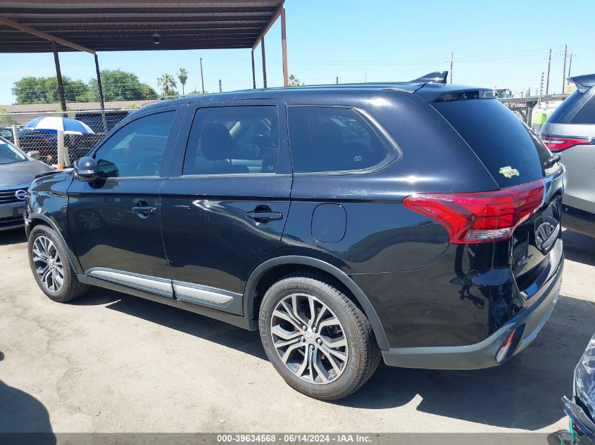 2017 Mitsubishi Outlander Se VIN: JA4AD3A36HZ068226 Lot: 39634568