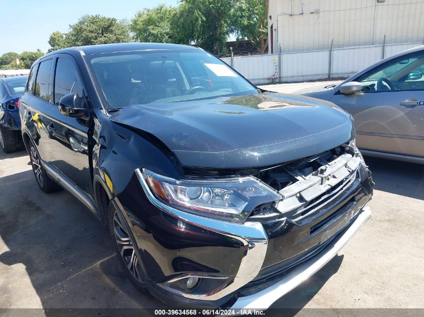 2017 Mitsubishi Outlander Se VIN: JA4AD3A36HZ068226 Lot: 39634568