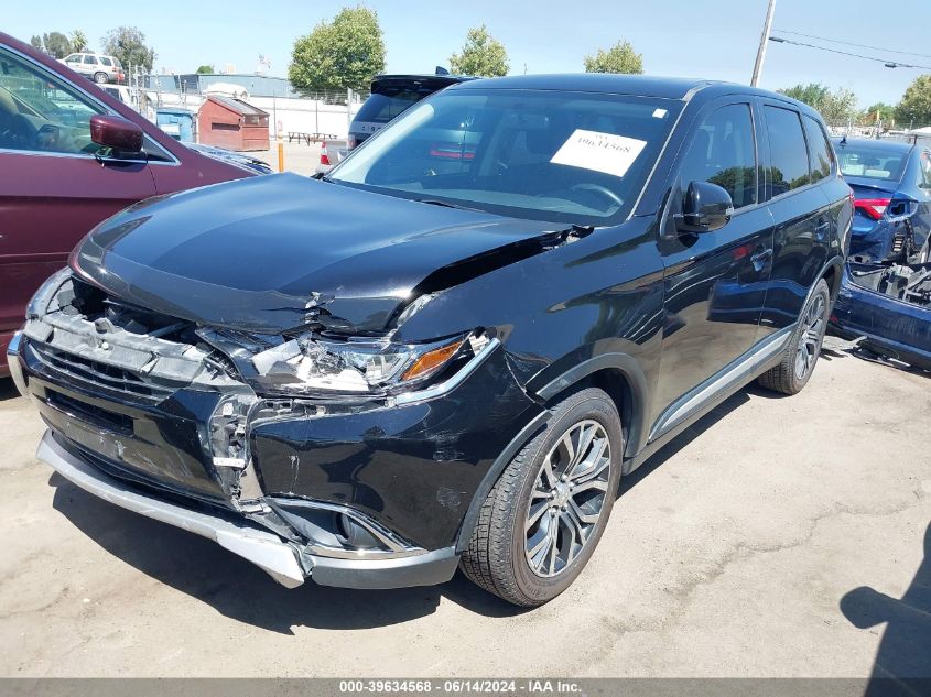 2017 Mitsubishi Outlander Se VIN: JA4AD3A36HZ068226 Lot: 39634568