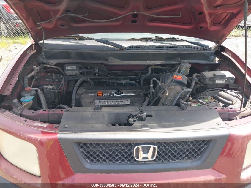 2006 Honda Element Ex-P VIN: 5J6YH28736L022262 Lot: 39634583