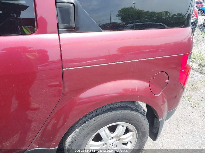 2006 Honda Element Ex-P VIN: 5J6YH28736L022262 Lot: 39634583