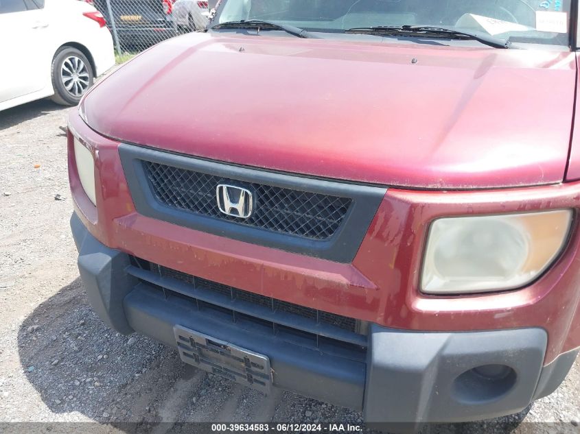 2006 Honda Element Ex-P VIN: 5J6YH28736L022262 Lot: 39634583