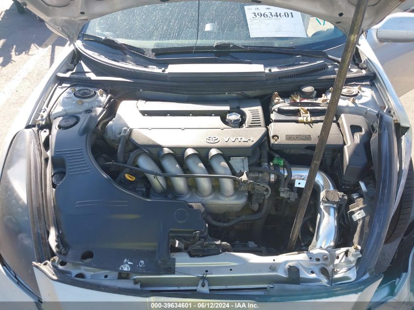 2000 Toyota Celica Gt VIN: JTDDR32T3Y0052296 Lot: 39634601