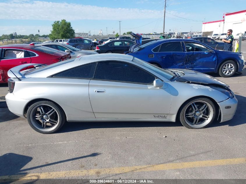 2000 Toyota Celica Gt VIN: JTDDR32T3Y0052296 Lot: 39634601