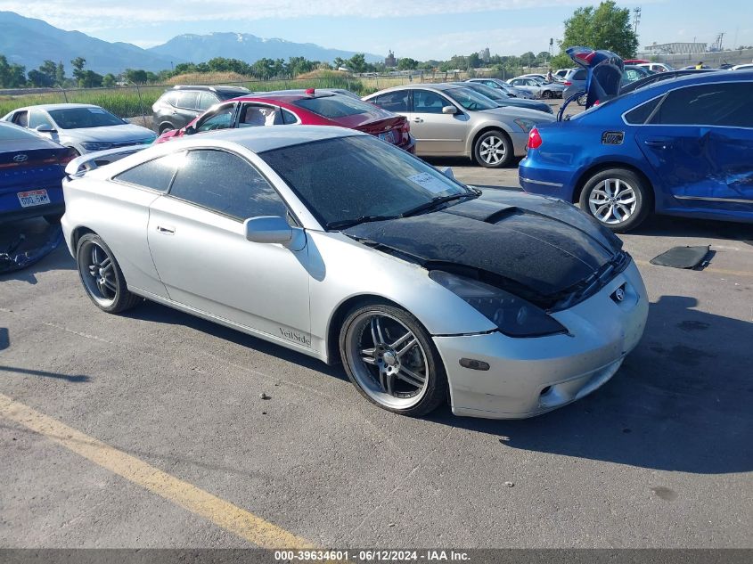 2000 Toyota Celica Gt VIN: JTDDR32T3Y0052296 Lot: 39634601