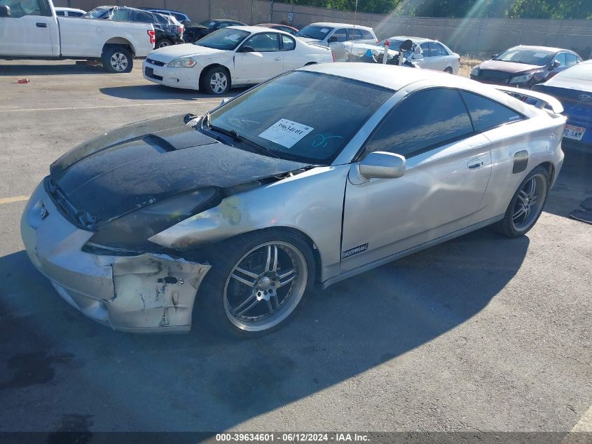 2000 Toyota Celica Gt VIN: JTDDR32T3Y0052296 Lot: 39634601