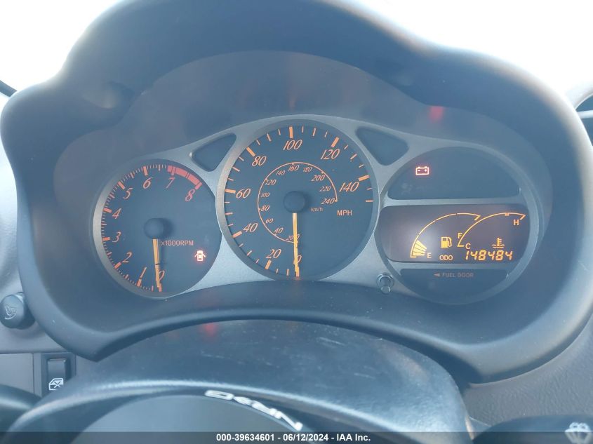 2000 Toyota Celica Gt VIN: JTDDR32T3Y0052296 Lot: 39634601