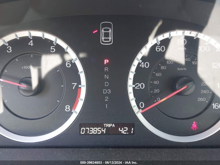 2011 Honda Accord 2.4 Ex-L VIN: 1HGCP2F80BA003061 Lot: 39634603