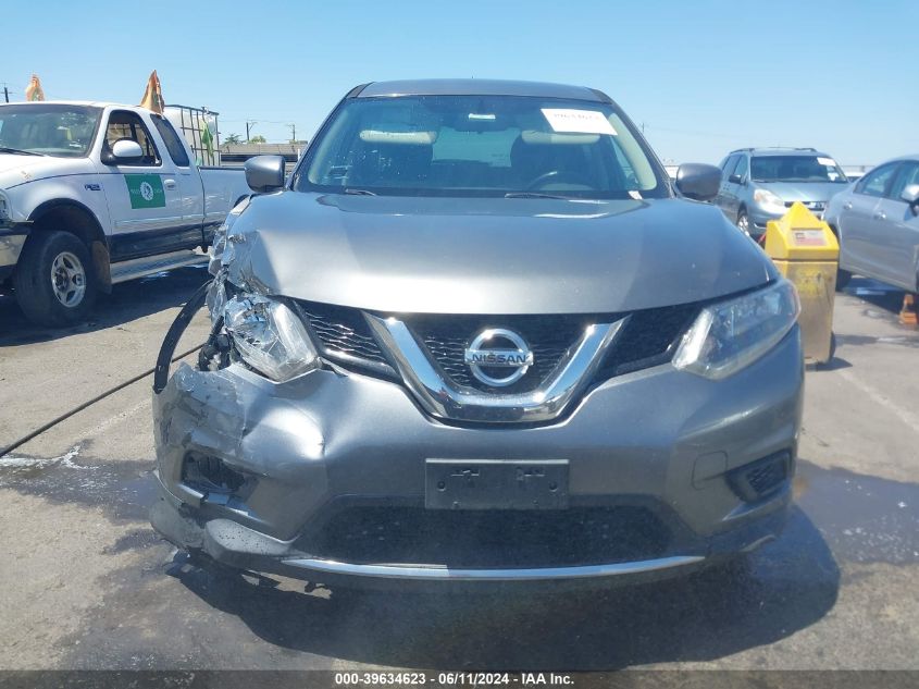 2016 Nissan Rogue S VIN: JN8AT2MTXGW029612 Lot: 39634623