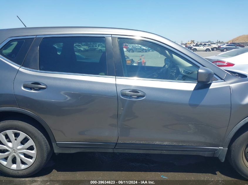 2016 Nissan Rogue S VIN: JN8AT2MTXGW029612 Lot: 39634623