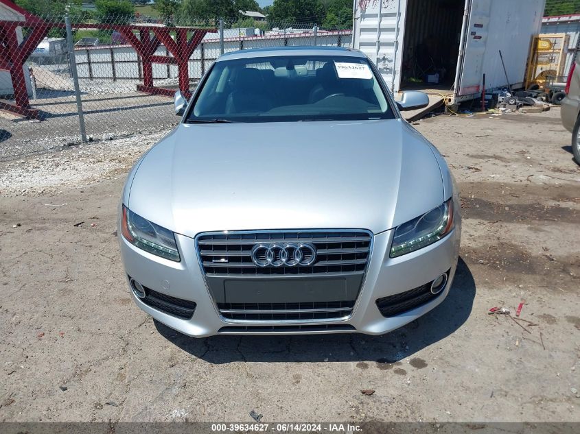 2011 Audi A5 2.0T Premium VIN: WAULFAFR5BA086892 Lot: 39634627