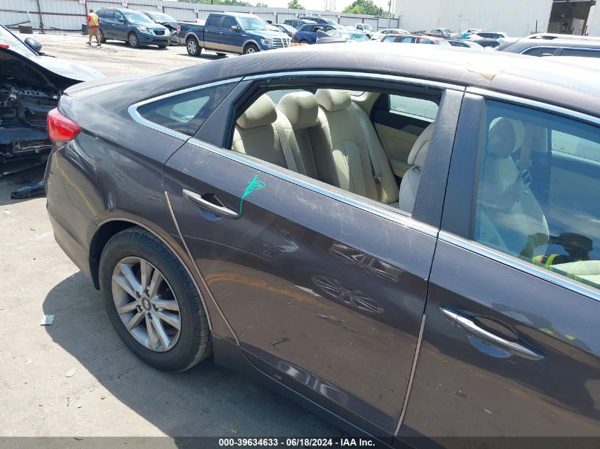 2015 Hyundai Sonata Se VIN: 5NPE24AF4FH216018 Lot: 39634633