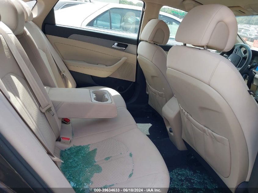 2015 Hyundai Sonata Se VIN: 5NPE24AF4FH216018 Lot: 39634633