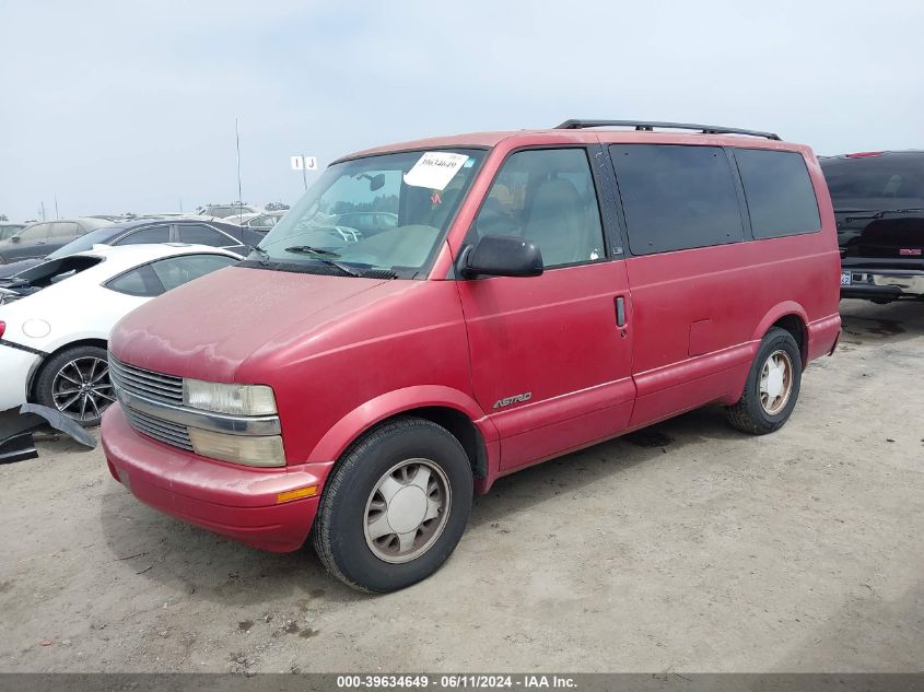 1997 Chevrolet Astro VIN: 1GNDM19W8VB226504 Lot: 39634649