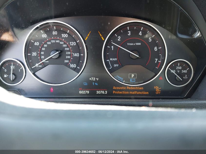 2017 BMW 330E IPERFORMANCE - WBA8E1C59HK895146