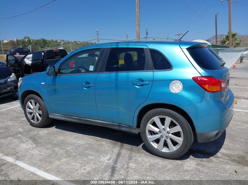 2013 Mitsubishi Outlander Sport Se VIN: 4A4AP4AUXDE009718 Lot: 39634656